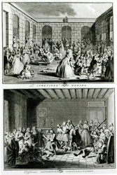 Die Konvulsionäre des Pfarrfriedhofs Saint-Medard in Paris